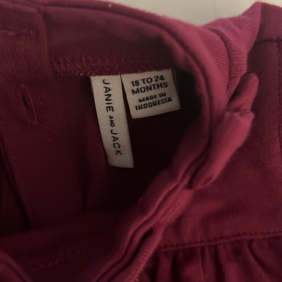 Janie and Jack faux fur ponte dress Size 18-24 months - Picture 2 of 4